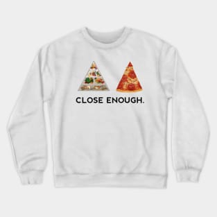 Food Pyramid - Pizza Crewneck Sweatshirt